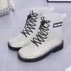 New women's jelly rain shoes, four-season fashion rain boots, non-slip and waterproof rubber shoes, and versatile medium tube water boots