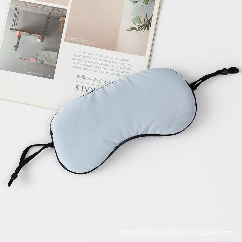 Sleep blindfold silk warm and cool dual-purpose blackout blindfold wholesale travel double-sided ice silk blindfold small gift wholesale