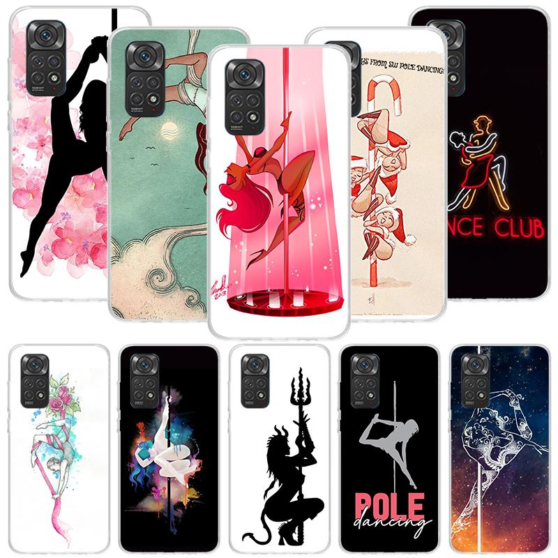 Pole Dancer Dancing Phone Case For Xiaomi Redmi Note 13 14 15 Pro Plus 12S 12 14S 11S 11E 10 10S 11 11T 5G 4G Cover Coque Redmi