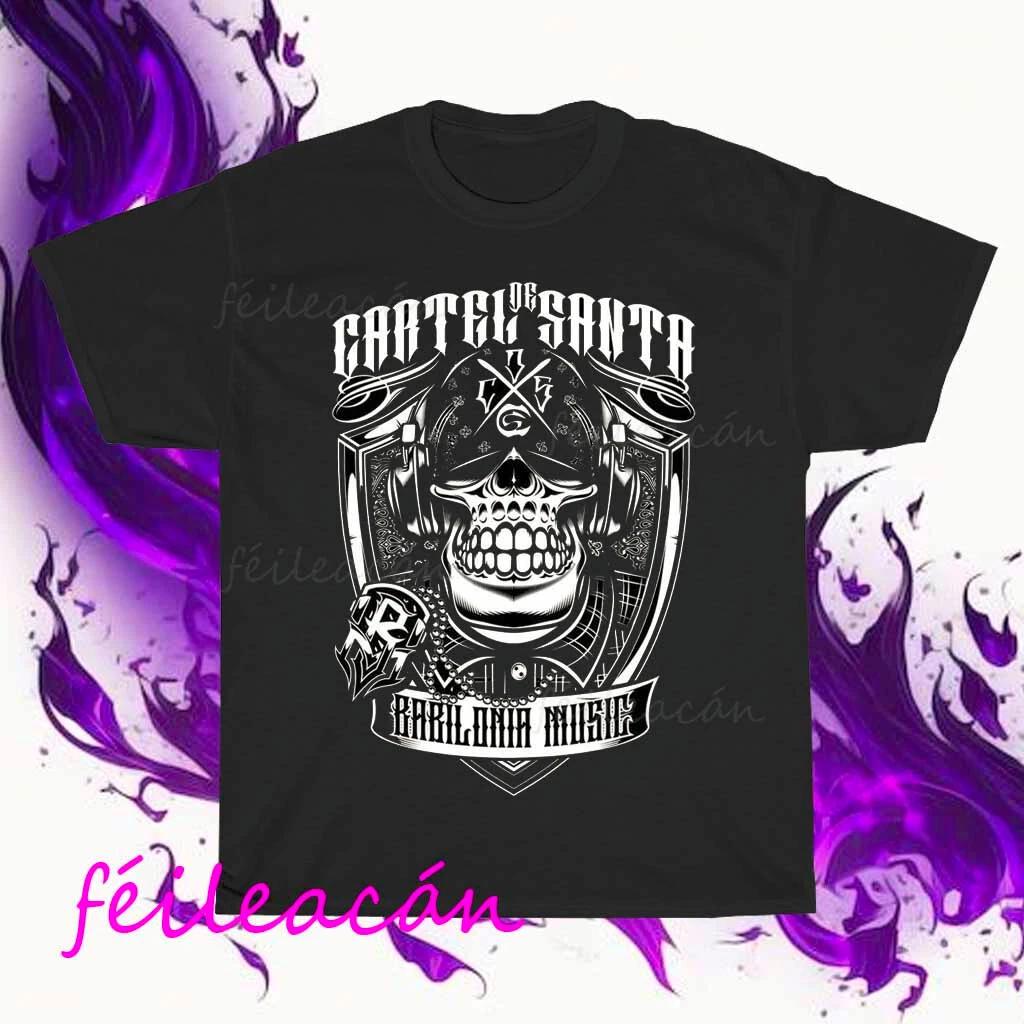 

Новая футболка с логотипом Cartel de Santa, американская, смешная, размеры от S до 5XL 4XL