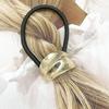 Smooth Hair Rope Elastic Hair Loop New Metal Hair Tie  Women
