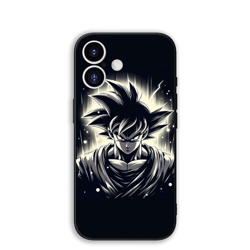 Cover for Apple iPhone 16 15 14 11 Pro Max 6 7 8 Plus + SE2 SE3 SE 2022 2020 8+ Phone Case Android 18 Dragons Gokus Balls Super