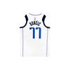 Nike Casual Sports NBA Dallas Mavericks Luka Doncic Swingman Jersey Men's White 864411-102