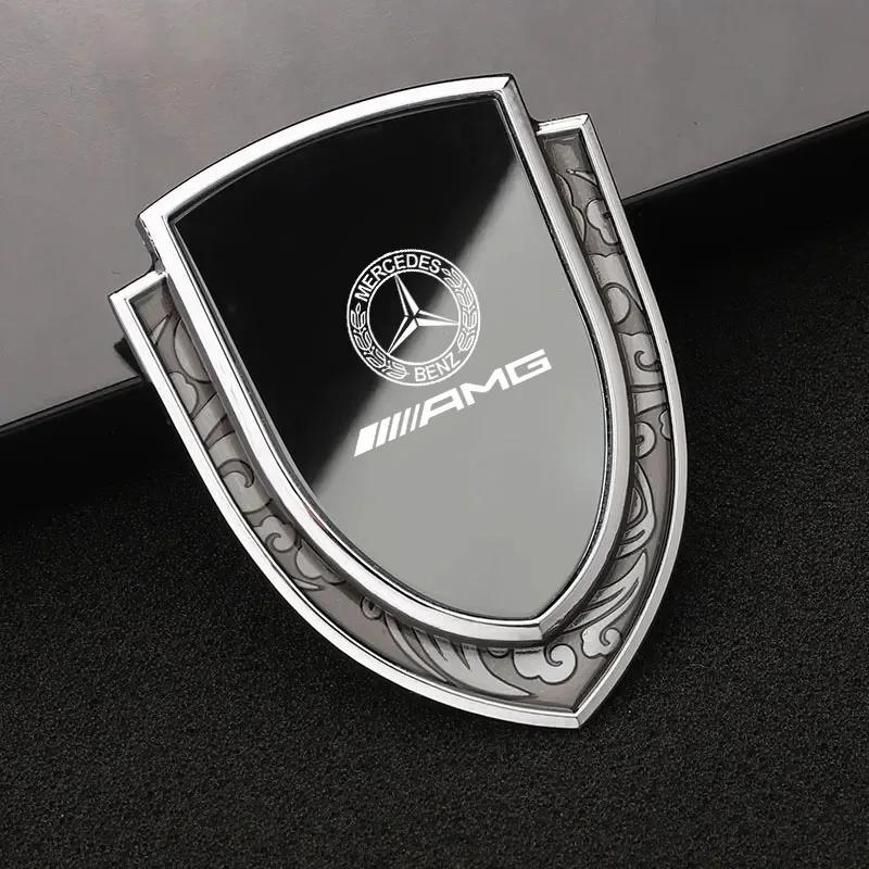 

C200 E200 For Mercedes Benz Metal Alloy Car Decals Badge Stickers Side Window Emblem Accessories for Mercedes Benz AMG GLC W203