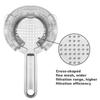 Stainless Steel Bar Strainer Silver Hawthorne Strainer Bartending Tool  Kitchen Barware Gadgets