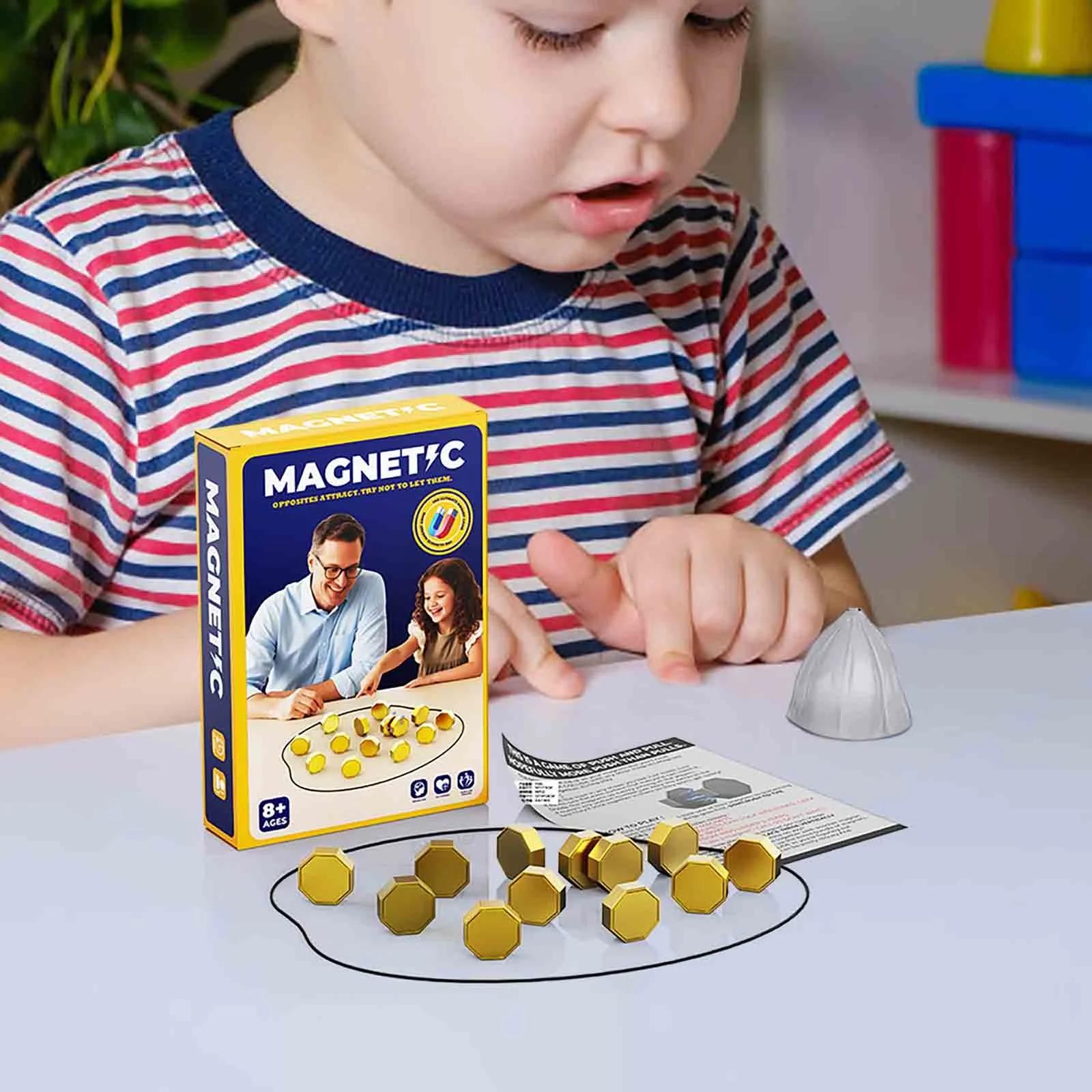 

Magnet Game With String, Game For Family & Party & Travel & Camping - Puzzle Strategy Games, 2 Player Games For Kids & Adults One Size