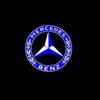 D8Mercedes Benz AMG a C E S Class CLA GLE GLC GLS CLS GLA GLK Car Metal Flat Hood Emblem Front Badge Decor Accessories Hubcap