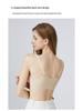 Cross-border Antibacterial Mastectomy Prosthesis Bra with Fake Breast Pads, Seamless Front Closure, for Post-Op and Reduction Support.