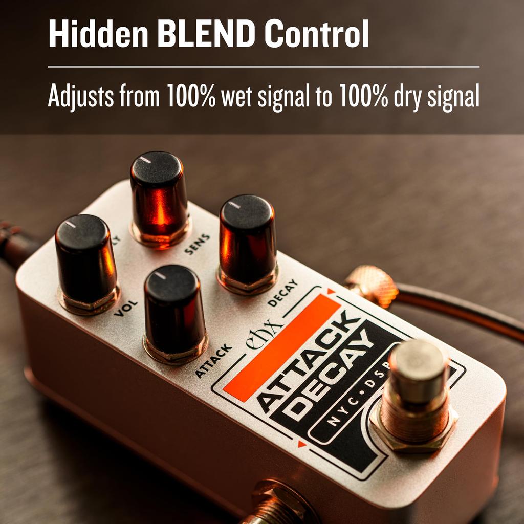 PICO ATTACK DECAY TAPE REVERSE SIMULATOR Reverse Simulator Guitar Effect Pedal ELECTRO-HARMONIX