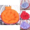 Cozy Rattan Swing Chair Cushion Thick Mat Pad Cover For Ultimate Relaxation Indoors Outdoors