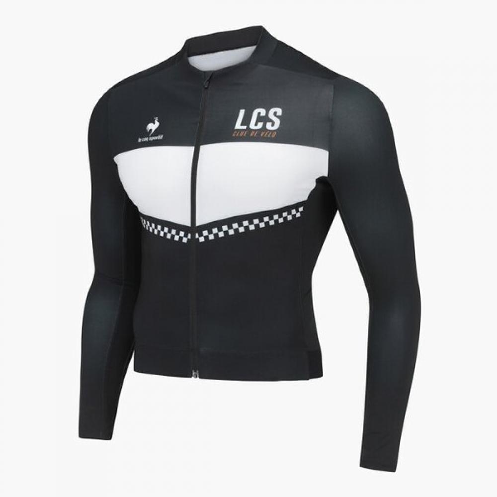 

Le Coq Sportif Men S Graphic Long SLeeve jerSey Blk Qp121cpj22 60 Off BLK black/95 M