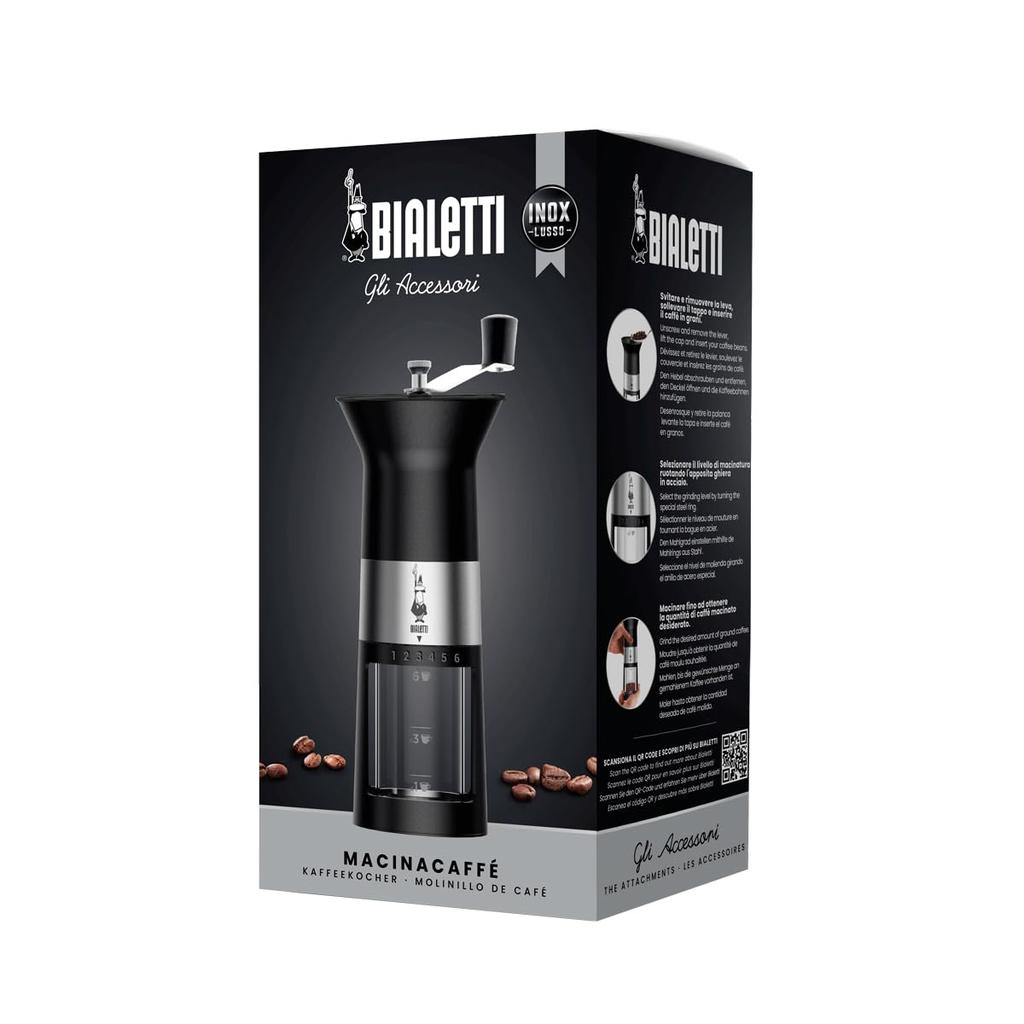 Bialetti Premium Macina Cafe Manual Coffee Grinder