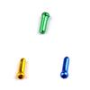 Bicycle Brake Cable End Caps Aluminum Alloy Colorful Set For Mountain Bike Maintenance