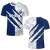 New Simple Paw Print Sports T-shirts Competition Training Uniform Unisex Outdoor Sports Fitness Breathable Round Neck Jersey