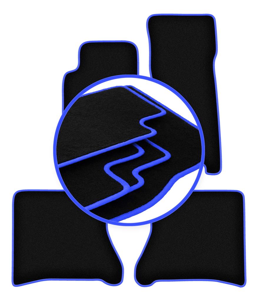 CARLUX-BLUE Automatten für: Jeep Grand Cherokee WJ offroad (1998-2004)