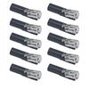 10Pcs Quick Connect Terminals Block No Soldering Single Wire Plug-in Connector with Locking Buckle For Easy Installation