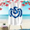 MSV Duisburg Print Strandtuch, Großes Weiches Schnelltrocknendes Handtuch für Strand Camping Schwimmen