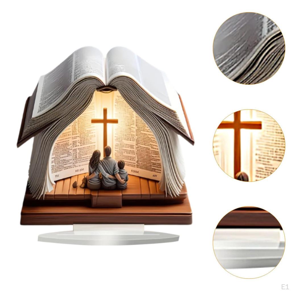 Desktop Decorative Ornament Home Decoration Desk Figurine Acrylic Statue for Window Walkway