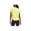Under Armour Launch Elite Comfortable Fashionable Simple Versatile Short Sleeve Regular T-Shirt Women Tops Yellow 1389564-731