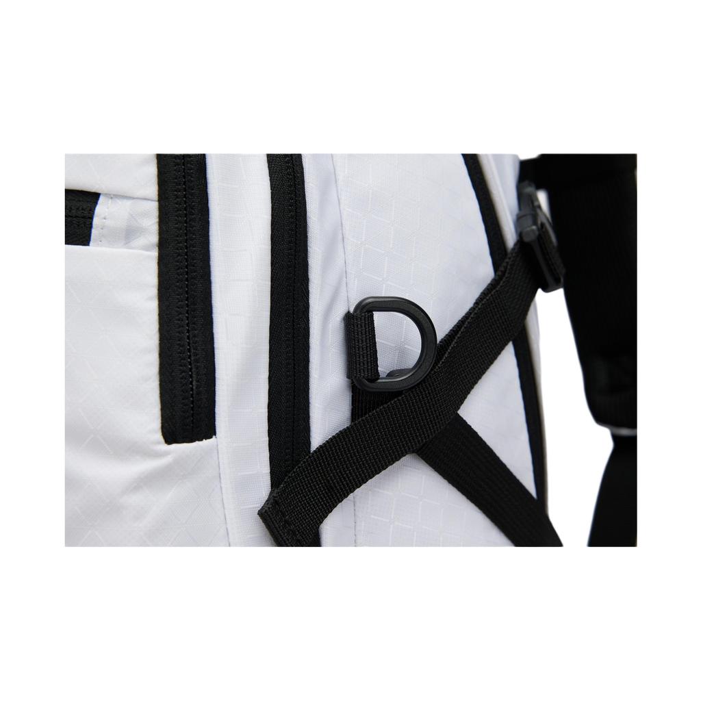 Anta KAI Team 23L Printed Color Block Design Fabric Backpack Unisex Backpack White 192541167R-2