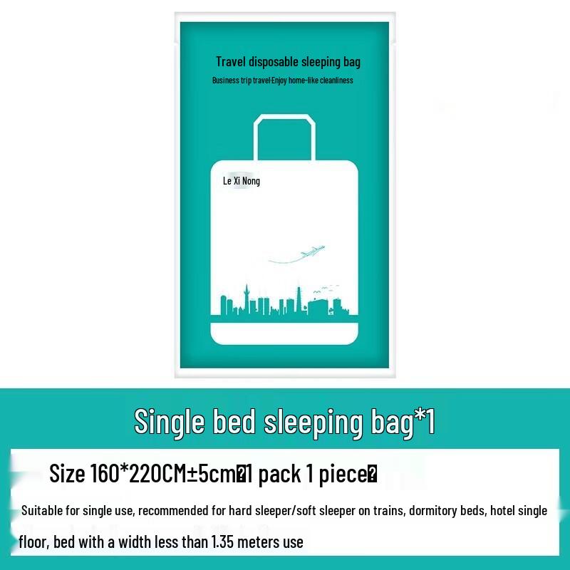 Disposable Travel Sleeping Bag Set
