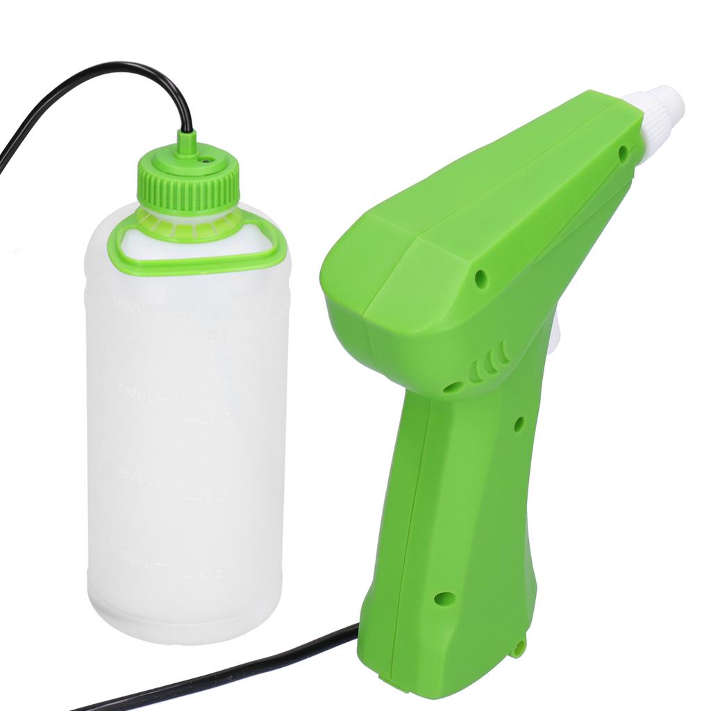 1L Mini Watering Bottle Portable Electric HandHeld Watering Sprayer Can Pot for Garden