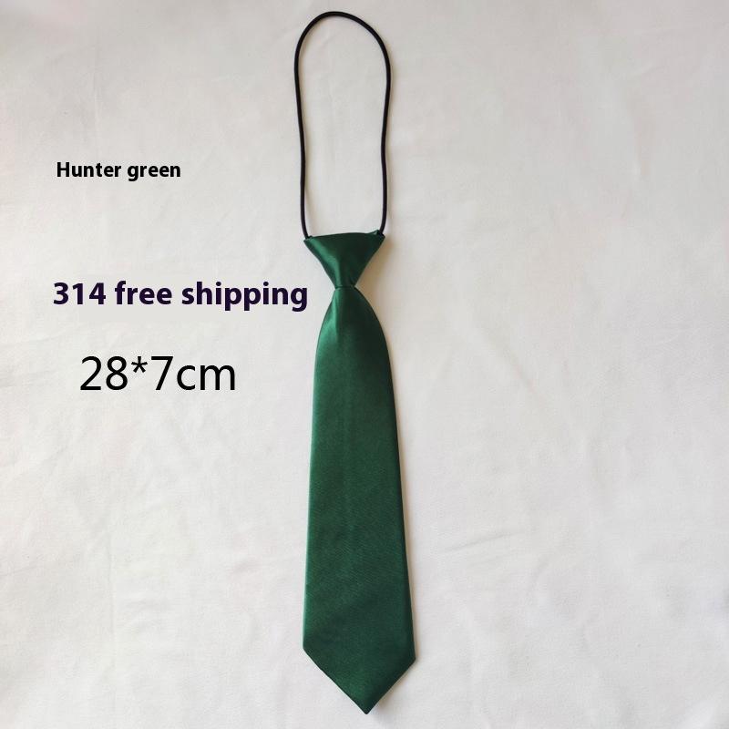 Petits Élastiques pour Enfants Élastiques Couleur Pure Accessoires d'Activité pour Bébés Filles Cravates pour Uniforme Scolaire Enfants