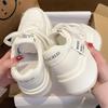 Thick-soled Versatile High-white Shoes Women's 2 New Spring Sports Shoes Women's Niche Design Board Shoes