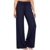 Skinny High-waisted Fitness Wide-leg Pants Zero-feeling Waist Drawstring Wide-leg Pants Fitness Sports Casual Trousers Women