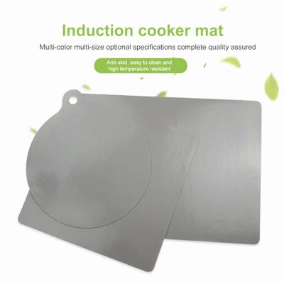 Pad Heat Insulated Non-Stick Silicone Induction Cooker Protector Mat Kitchen Tool