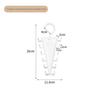 V-Shaped Dual-Sided Hanger & Storage Rack for Clothes, Belts, and Scarves