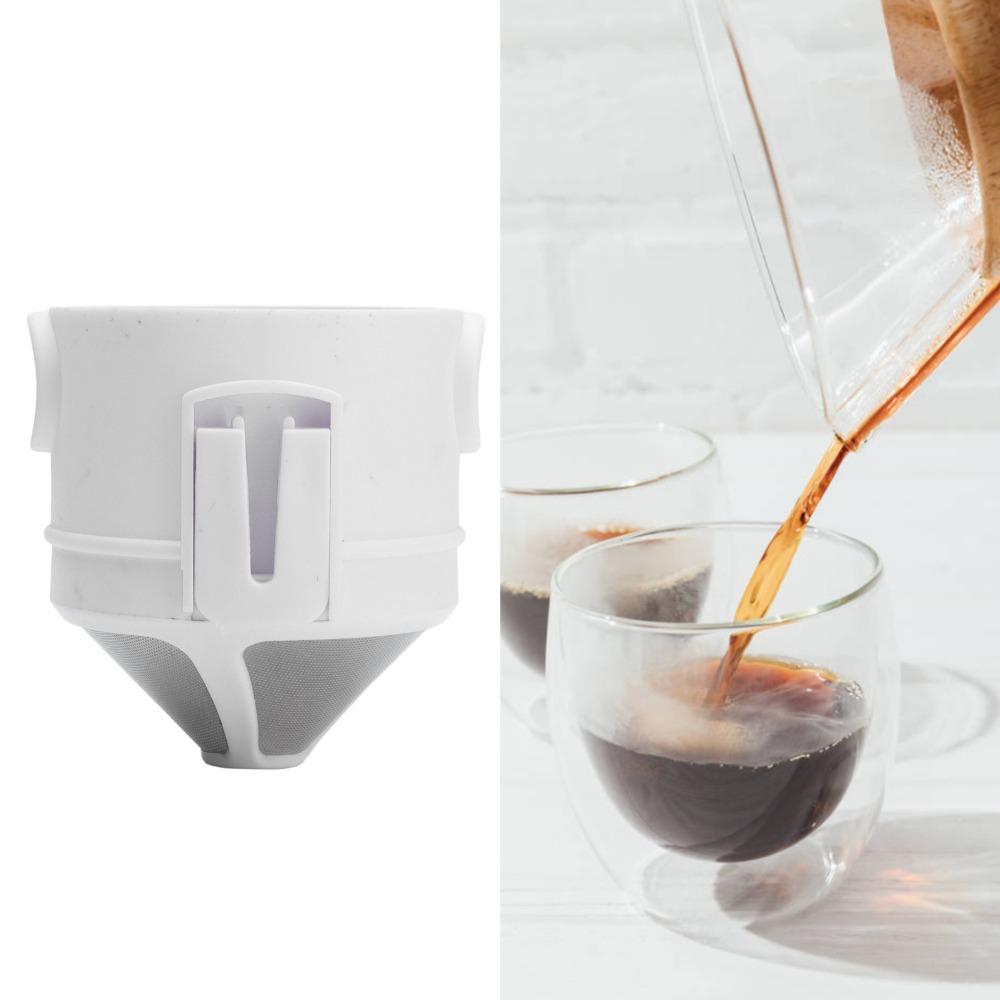Foldable Coffee Filter Ultra Fine Drip Stainless Steel Coffee Filter  Office