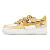 Nike Air Force 1 Low top Skateboard Shoes Women's Yellow Black DX6065-171(Team40-)