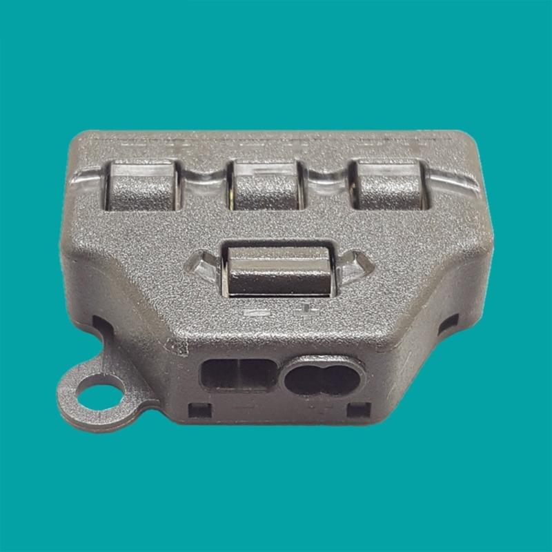 Sturdy Plastic Materials LED Terminals Block with Out Designs Home Accessory Convenient for Quick and Safe Connection
