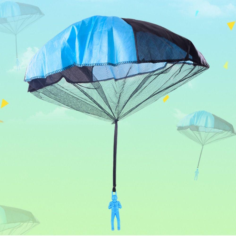 Parachute Sport Plastic Ejecting Parachute Toy Mini Soldier Game Interactive Gift