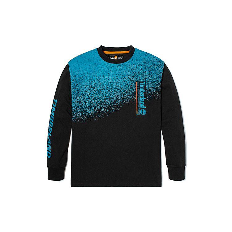 Футболка унисекс Timberland Outdoor Casual Breathable с круглым вырезом и длинными рукавами, черная A5ZXS-001 M blue
