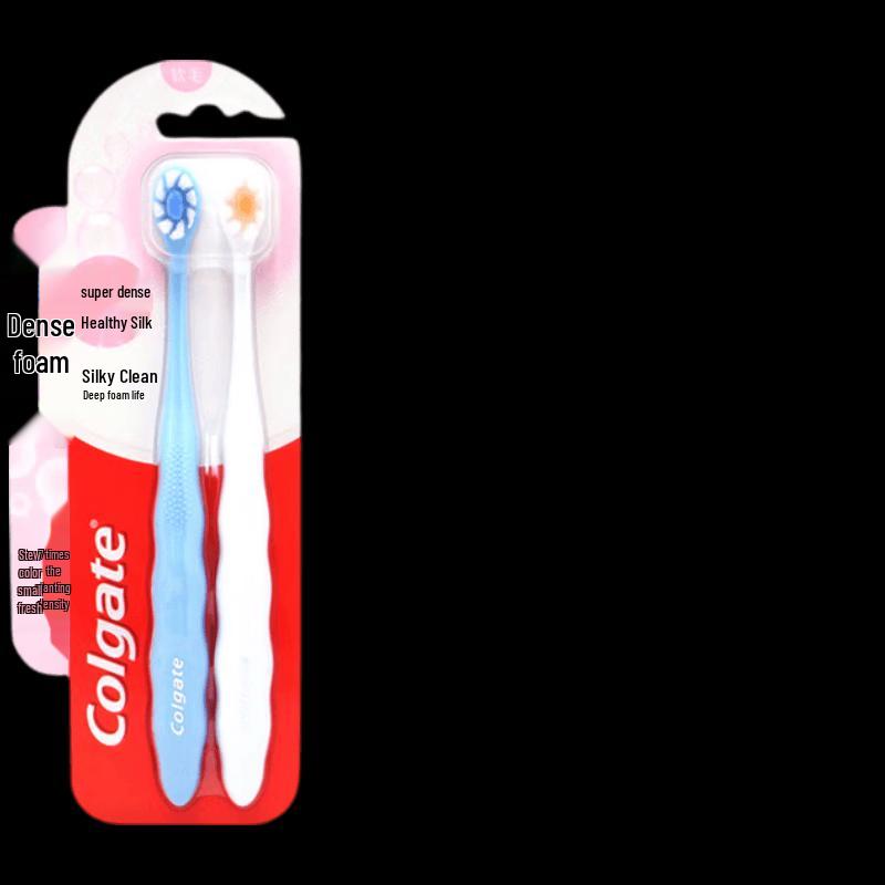 Зубная щетка Colgate Ультра-плотная, пушистая щетина, для взрослых, 2 шт.