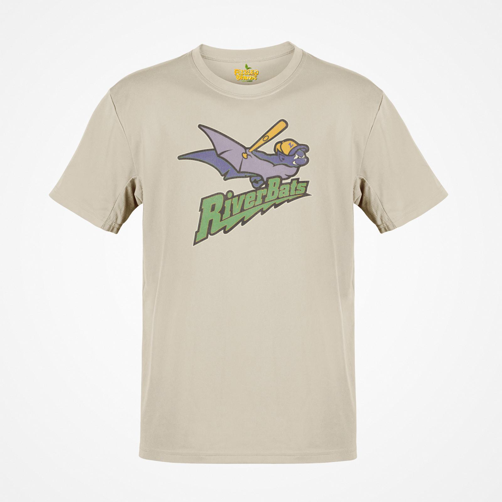 Louisville Riverbats Nostalgic Retro Baseball Team T-shirt S разноцветный