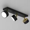 Lampa sufitowa plafon sufitowy reflektor czarny złoty gx53 polska lampa led