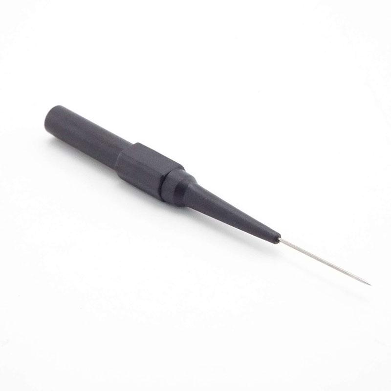 Testovací sonda z nerezové oceli Jehlový konektor pro 4mm banánovou zástrčku vlastní elektrický multimetr Příslušenství pro opravy automobilů