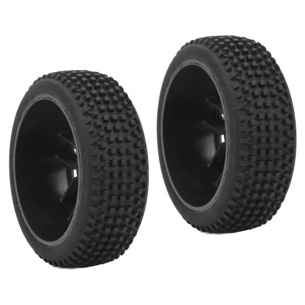 2Pcs 116 RC Car Tires Rubber Excellent Grip Wearproof Stable RC Wheel Tyre for BONZAI Jubatus for