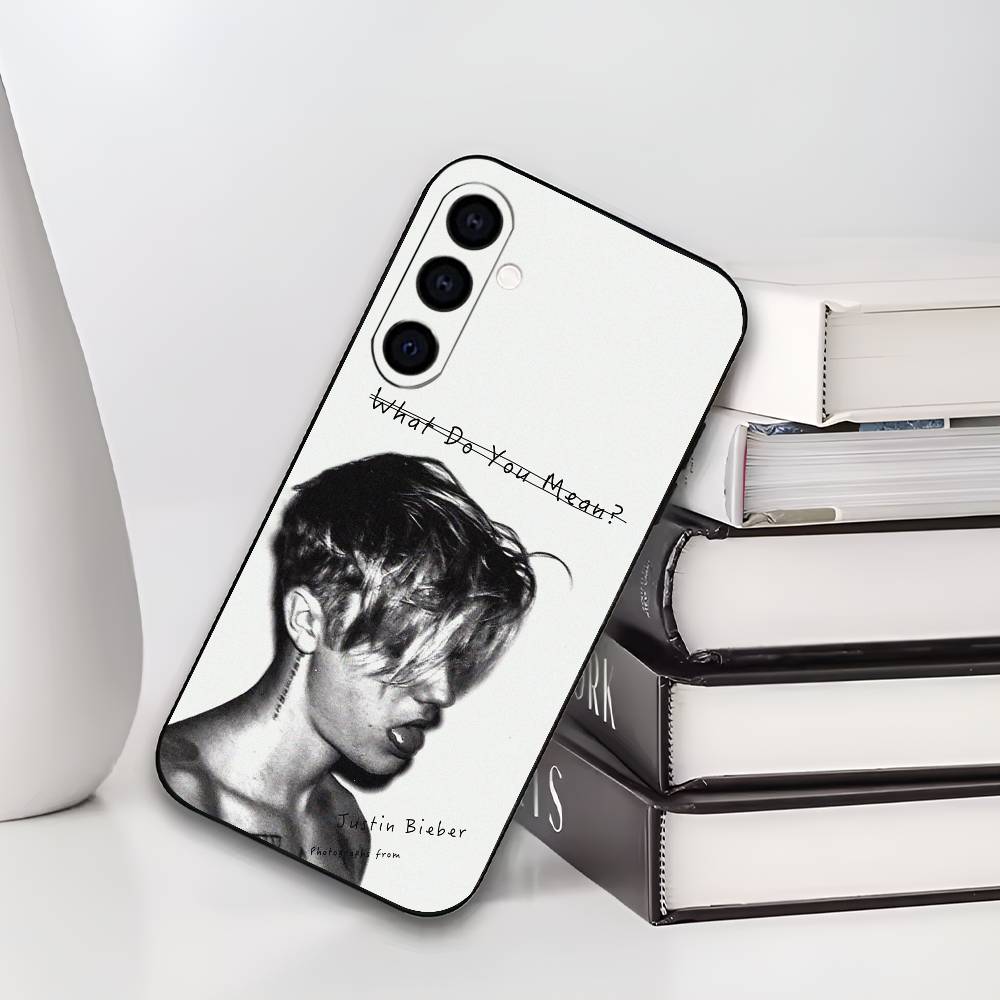 JB J-Justin B-Bieber Phone Case For Samsung Galaxy A73,A72,A71,A70,A53,A52,A51,Others Soft Black Cover