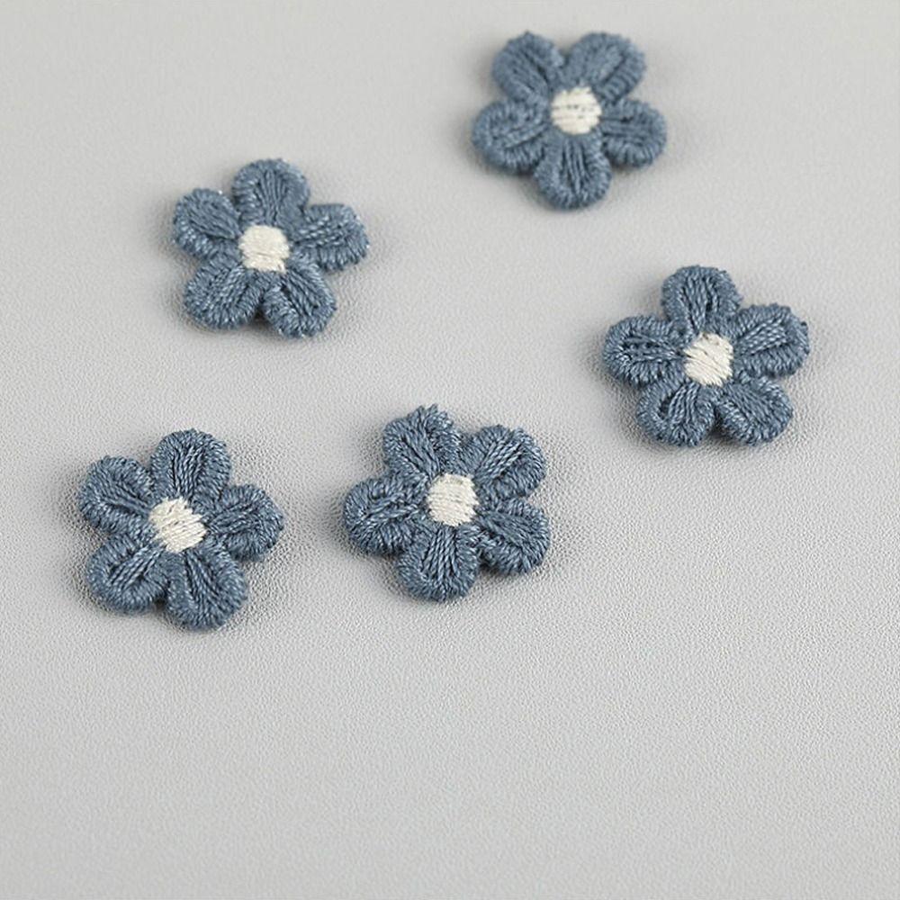 Shaped Embroidered Hair Clips Decoration Wool Crafts Handmade Badge Patches Appliques Headwear