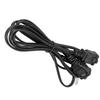 Verlängerungskabel Y-Splitter NEMA 1 15P Stecker auf zwei 1 15R Buchsen Kabel 18AWG