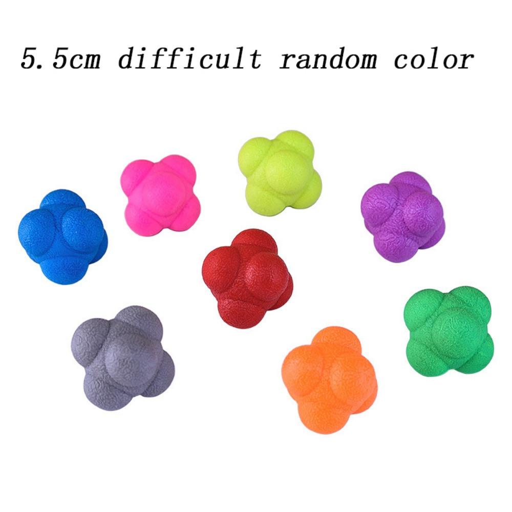 

Speed Coordination Reflex Ball Hexagonal Reaction Ball Training Ball Hexagonal Reaction Ball Child Style 1