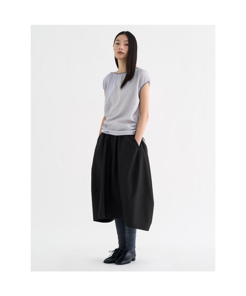 Anggae Balloon Skirt Black