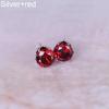 Smart Cubic Zirconia  Ear Stud Earrings Wedding Gift
