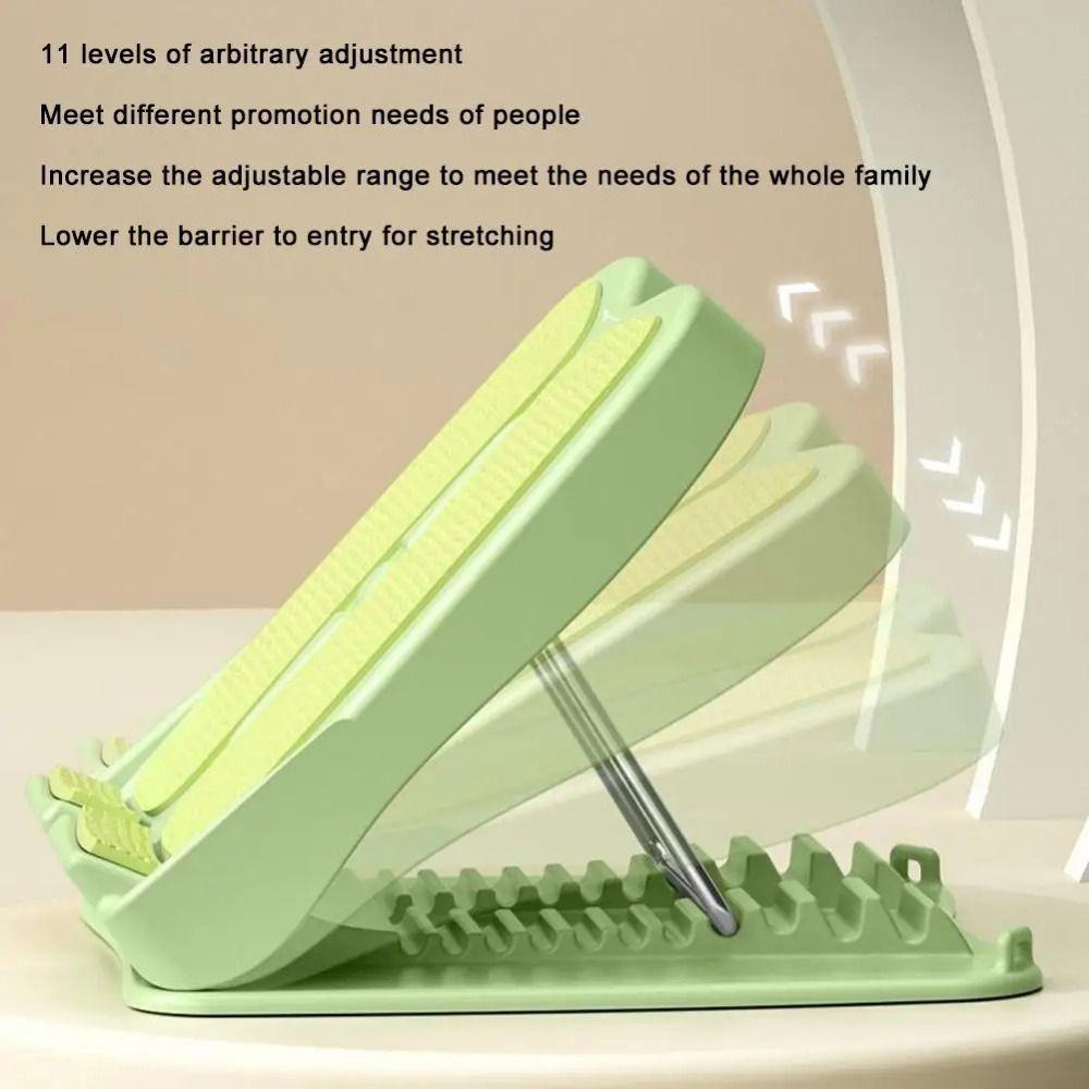Adjustable Calf Stretching Board Non-slip Exercise Tilt Ramp Leg Stretch Equipment  Leg Shaping