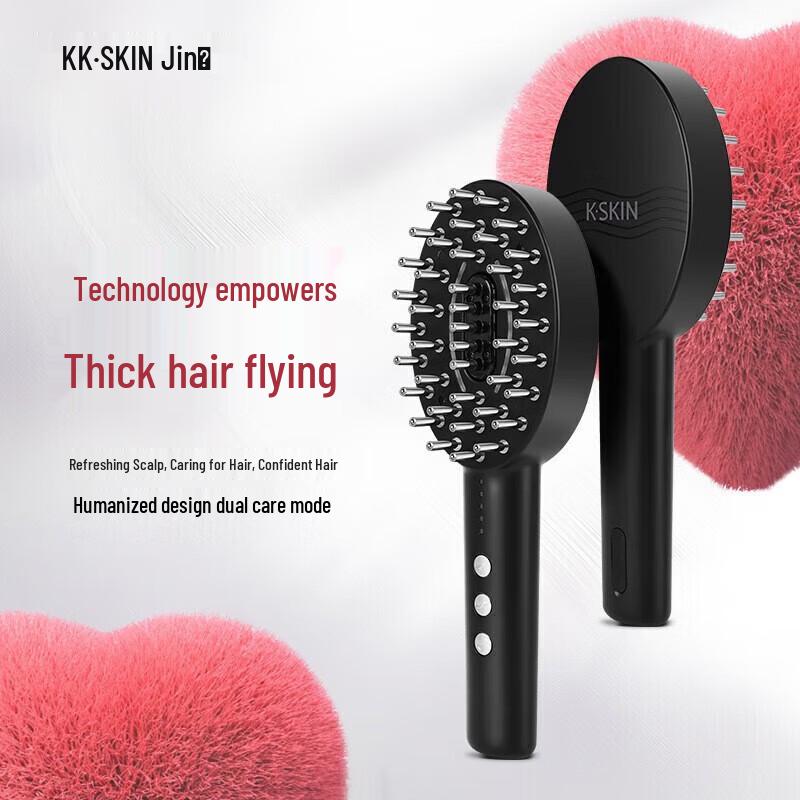 K·SKIN Red/Blue Light RF Scalp Massager & Hair Growth Comb
