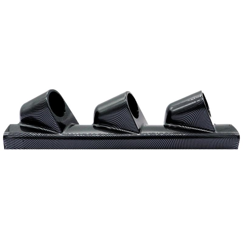 52mm Car Tools Holder Triple Dash Pod ABS Meter Mount Universal Gauge Set for Auto Truck Motorcycle